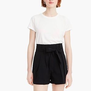 JCrew Paper Bag Shorts - Black